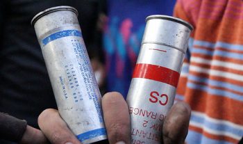 British made tear gas used in Egypt